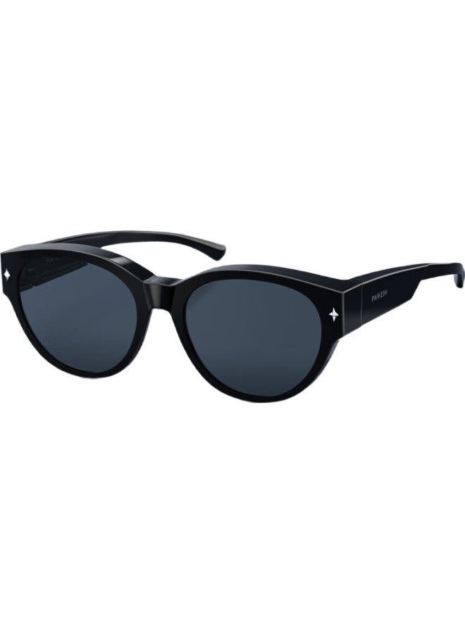 PARZIN (Parzin) [Can Be Fitted With Prescription Lenses] Polarized Sunglasses, Unisex Fashion Cat-Eye Uv Protection Driving Sunglasses 12117 - Image 1