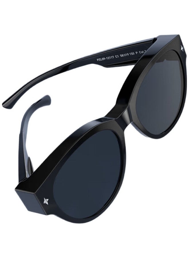 PARZIN (Parzin) [Can Be Fitted With Prescription Lenses] Polarized Sunglasses, Unisex Fashion Cat-Eye Uv Protection Driving Sunglasses 12117 - Image 3