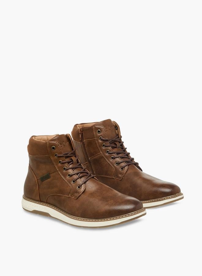 Lee Cooper Men Lace-Up Ankle Boots - Image 2