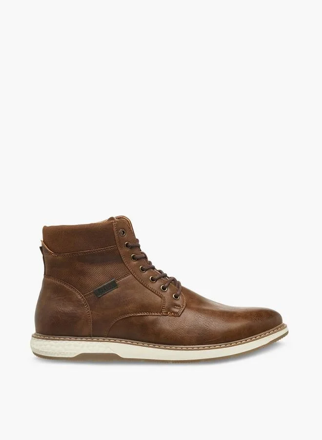 Lee Cooper Men Lace-Up Ankle Boots