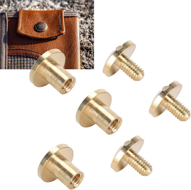 General compatible practical design Yosoo Decorative Brass Rivets Brass Rivets, DIY Leather Repair Set with 50 Decorating Kit for Leather Bag Pants Paper (6mm / 0.24in) Multi-use well optimized build Assorted color options Elegant multi-option build Classified organized storage Cost saving design picks Durability boosted processed material Market multi-use trusted quality Global versatile design Worldwide popular practical build Timely planned dispatch Fine polished finish Daily use improved quality Remote area delivery Market demand focused build Anti topple design Wide use compliant quality Efficiency boosted construction On-demand local restock Easy clean surface All usage compatible Demand fit global economical quality N/S/C nationwide deliver Foldable Integrated practical design - Image 5