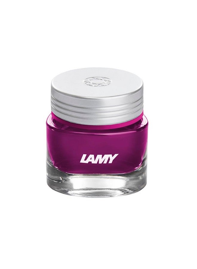 لامي قلم حبر سائل فاخر من لامي T53 - بيريل - حبر كريستالي بنفسجي - حبر معبأ في زجاجة 30 مل