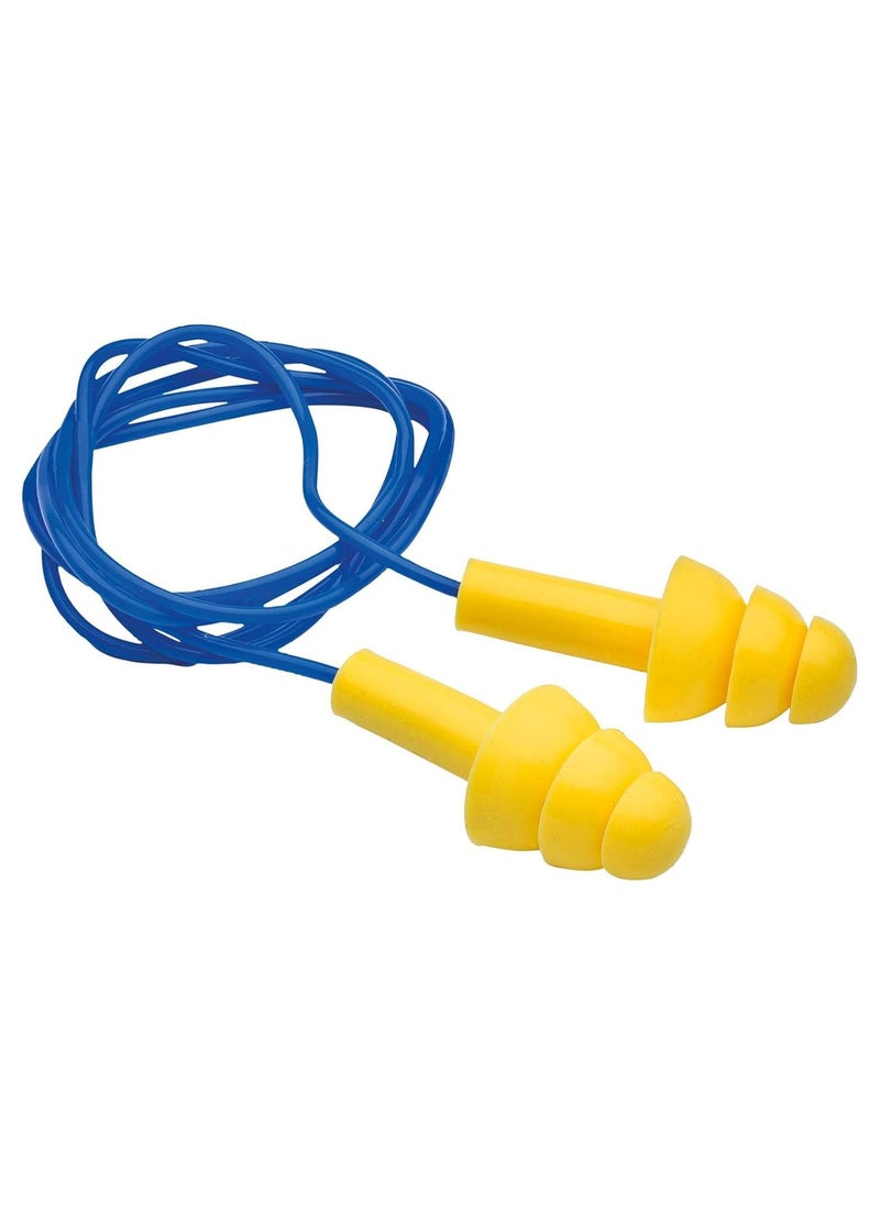 Generic Silicone earplugs with cord – Noise isolating for sleep and studying  - Image 1