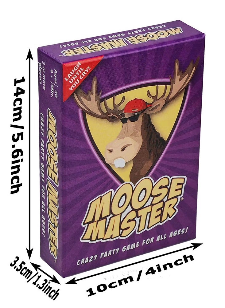 زد English board game card parent-child strategy game toy MOOSE MASTER Moose master 