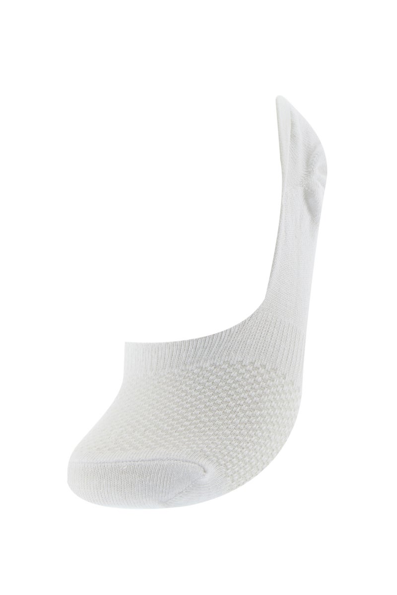 DeFacto White Woman Ballet Socks 3 Pack Casual - Image 5