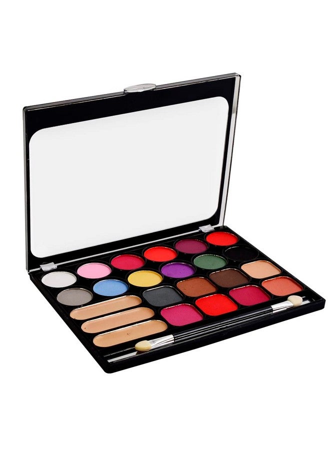 adbeni Twenty Three Matte Colors 38Gm| 16 Matte Eyeshadow | 4 Blushers | 3 Concealers | Easy-To-Blend, Long Lasting | Shade-02 - Image 1