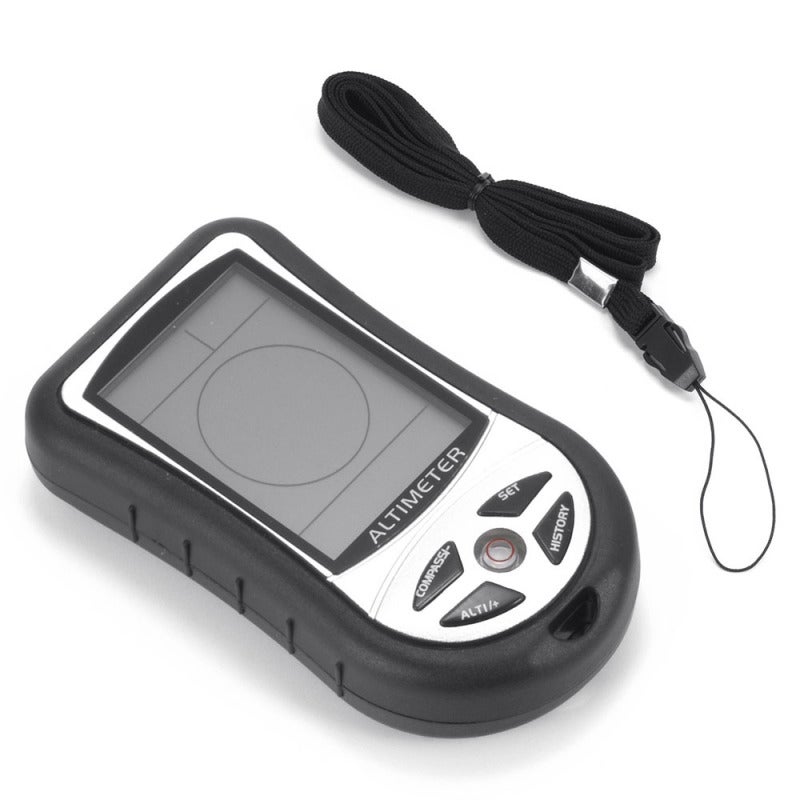 8-in-1 Electronic Altimeter Mini Hand-hold Multi-function Altimeter LCD Altimeter Portable Barometer Thermo-meter Electronic Com-pass Multi-function Altimeter - Image 3