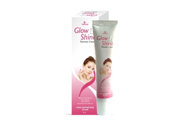 Glow Shine Fairness Cream with Aloe Vera Pack of 4