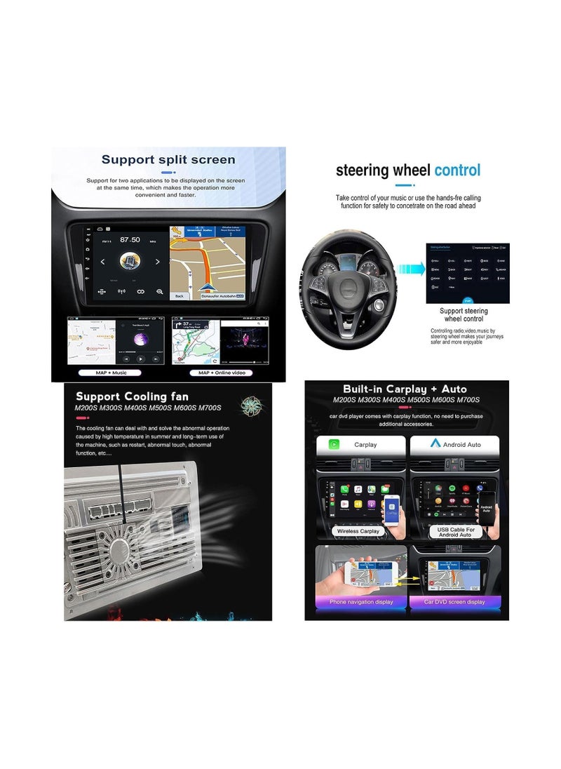 SHEZA STAR Android Car Stereo for Nissan Patrol VTC Nissan Super Safari 2004-2021 6GB RAM 128GB ROM 9 Inch Support SIM Card, Apple Carplay, MirrorLink WiFi BT, IPS Touch Screen with AHD Camera Included  - Image 3
