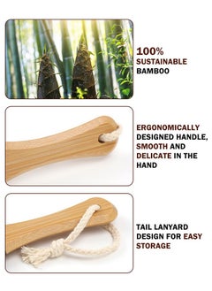 BEZOX Foot Pumice Stone Pedicure File(1 Pcs) Wooden Handle Foot File Callus Remover For Smoother Feet And Hands Foot Scrubber Heel Sander And Dead Skin Scraper Black  - Image 5