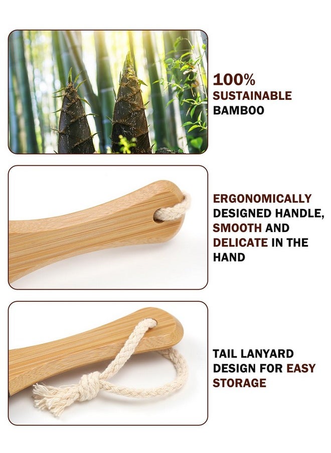 BEZOX - Foot Pumice Stone Pedicure File(1 Pcs) Wooden Handle Foot File Callus Remover For Smoother Feet And Hands Foot Scrubber Heel Sander And Dead Skin Scraper Black - Image 1