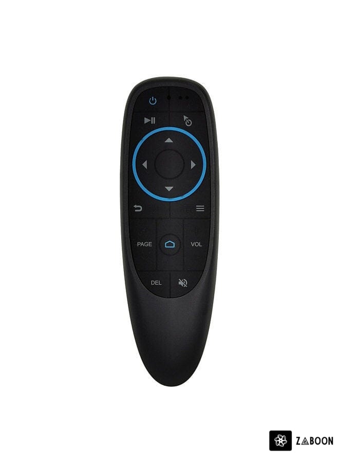 Zaboon G10BTS Remote Control Bluetooth 5.0 Air Mouse IR Learning Gyroscope Wireless Infrared Remote Control for Android TV Box HTPC PCTV Black
