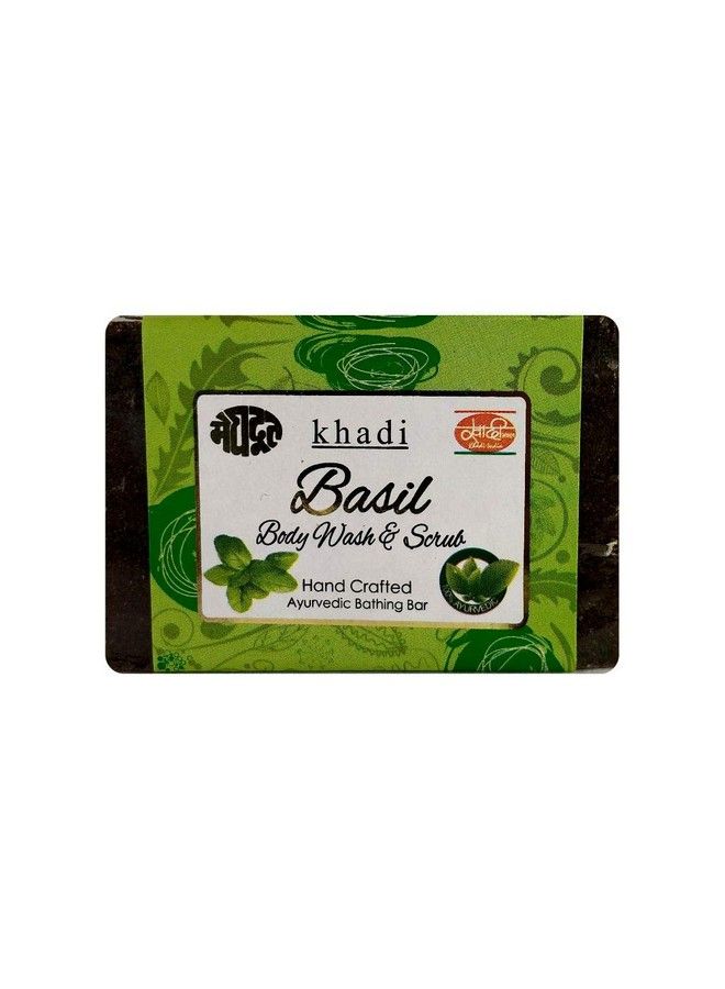 Meghdoot Basil Body Wash Soap 125Gm (Pack Of 4) - Image 4