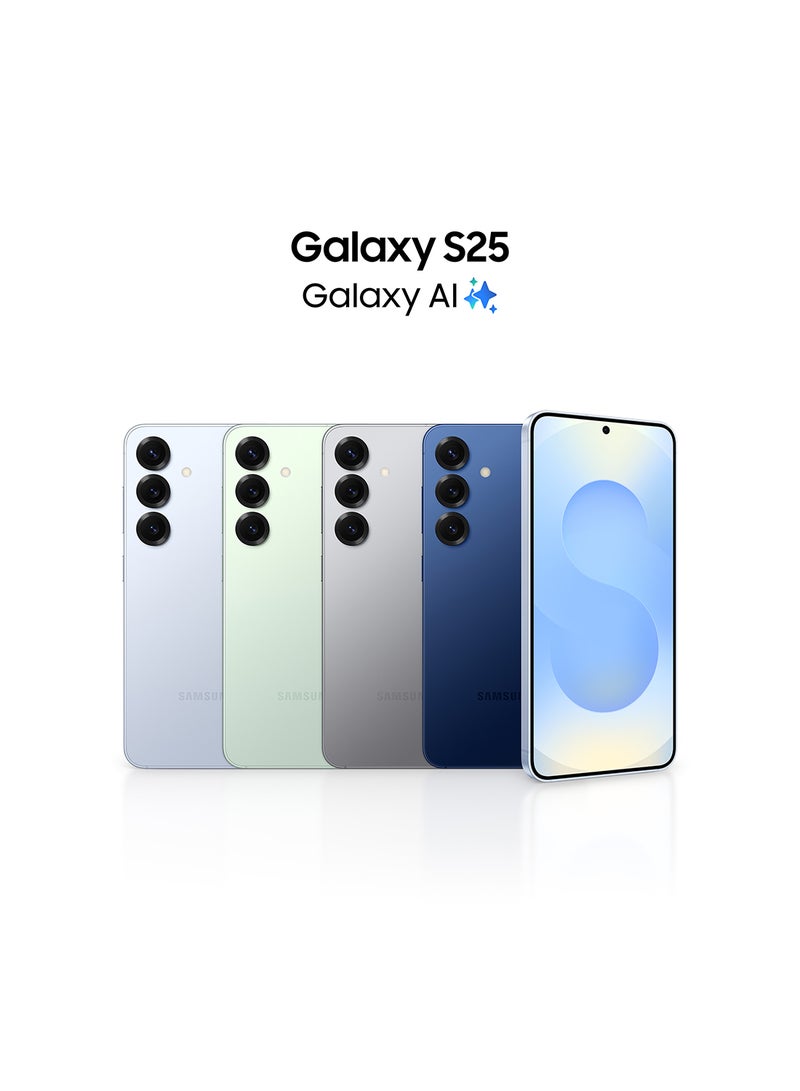 سامسونج جالاكسي S25 ثنائي الشريحة 5G نعناع 12 جيجابايت رام 128 جيجابايت - النسخة الدولية - Image 2