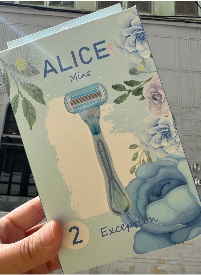 Alice - Exception Razor With Mint 2Pcs - Image 1