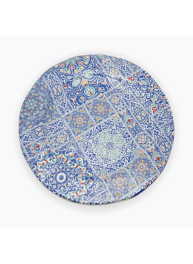 Moments Khayameya Melamine C, 36 Cm Diameter, Blue