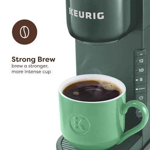 Keurig K-Express Single Serve K-Cup Pod Coffee Maker, 3 Brew Sizes, Strong Button Feature, 42oz Removable Reservoir, Evergreen - Image 4