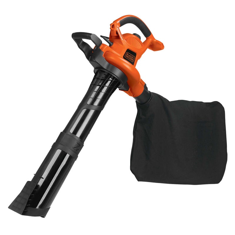 BLACK+DECKER Leaf Blower Leaf Vacuum and Leaf Mulcher 3-in-1, Electric Blowers for Lawn Care, 12 Amp, 250 MPH, 400 CFM (BV6000) - Image 1