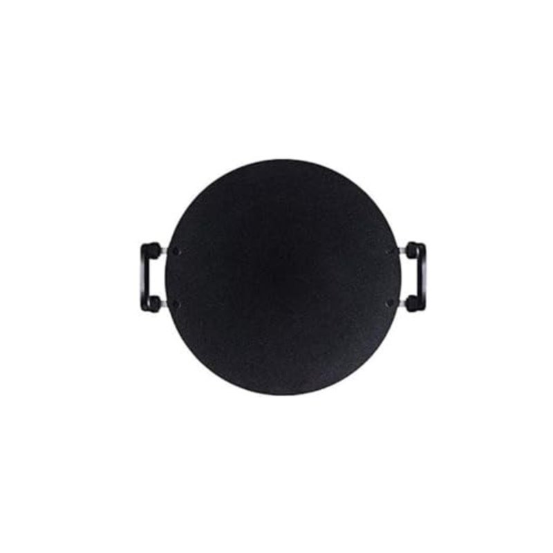Dual Handle Tortilla Pan Tawa Griddle Black 19inch - Image 4