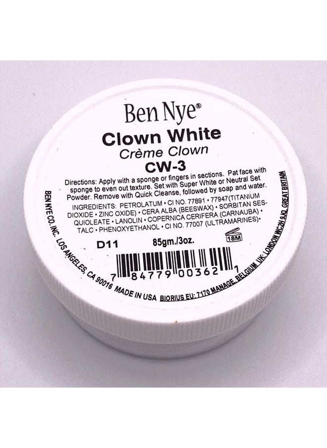 Ben Nye Clown White Makeup ,3 oz  - Image 1