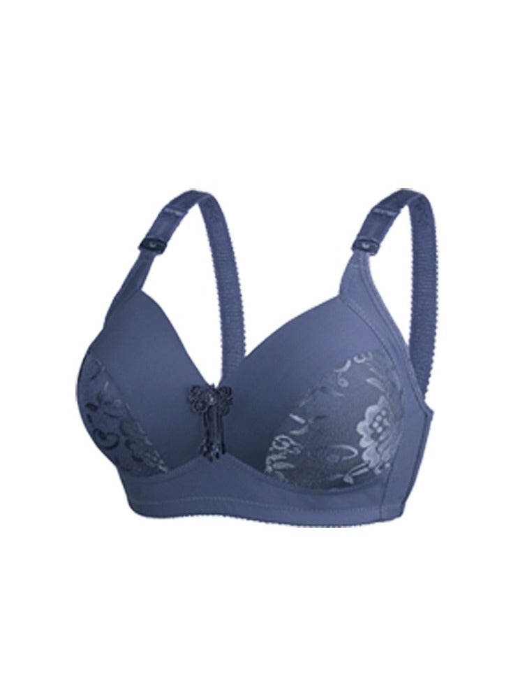 3-piece Set Of Large-Size D-cup Bras Without Underwire For Middle-aged And Elderly People - Image 3