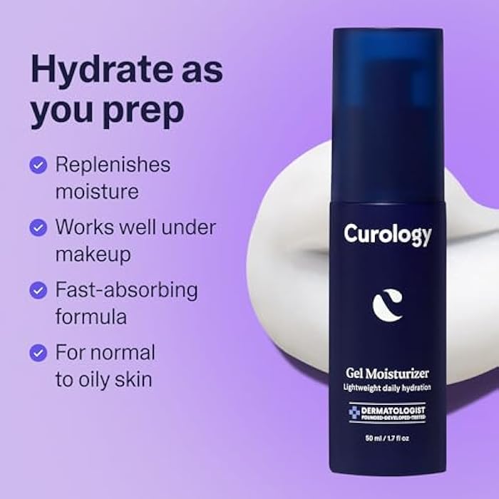 Curology Gel Face Moisturizer, Daily Face Lotion with Hyaluronic Acid, for Oily, Dry or Sensitive Skin, 1.7 fl oz - Image 4