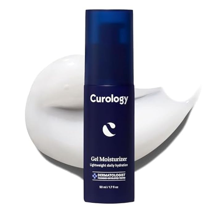 Curology Gel Face Moisturizer, Daily Face Lotion with Hyaluronic Acid, for Oily, Dry or Sensitive Skin, 1.7 fl oz - Image 1