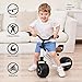 KRIDDO 12 Year Old Balance Bike Mini Cruiser for First Birthday Black - Image 4