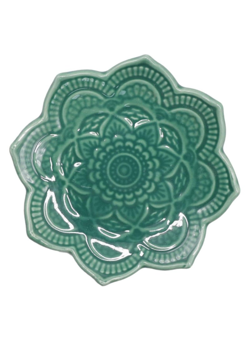 Oasisgalore Jewelry Tray Decorative Trinket Desktop Jewelry Holder Ring Dish  - Image 2