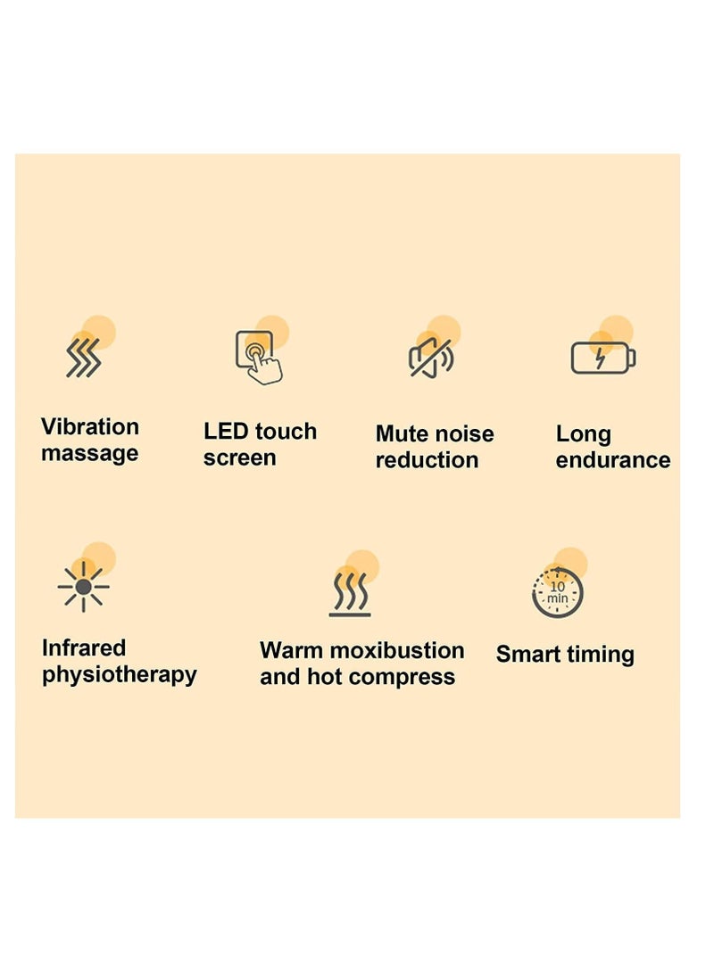 ELTRAZONE KM-05 Portable Knee Massager, Therapy at home, Body fluids and blood Impurities purifier with knee Massager, Ultimate Pain Relief for Knee. - Image 4