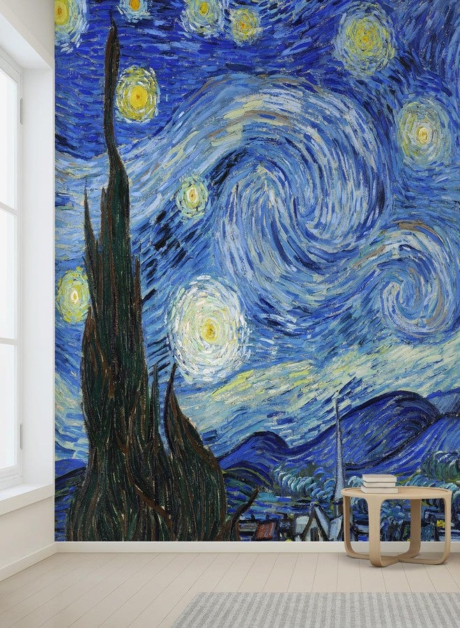 wall26 - Self-Adhesive Wallpaper Large Wall Mural Series (66"x96", Starry Night) - Image 2
