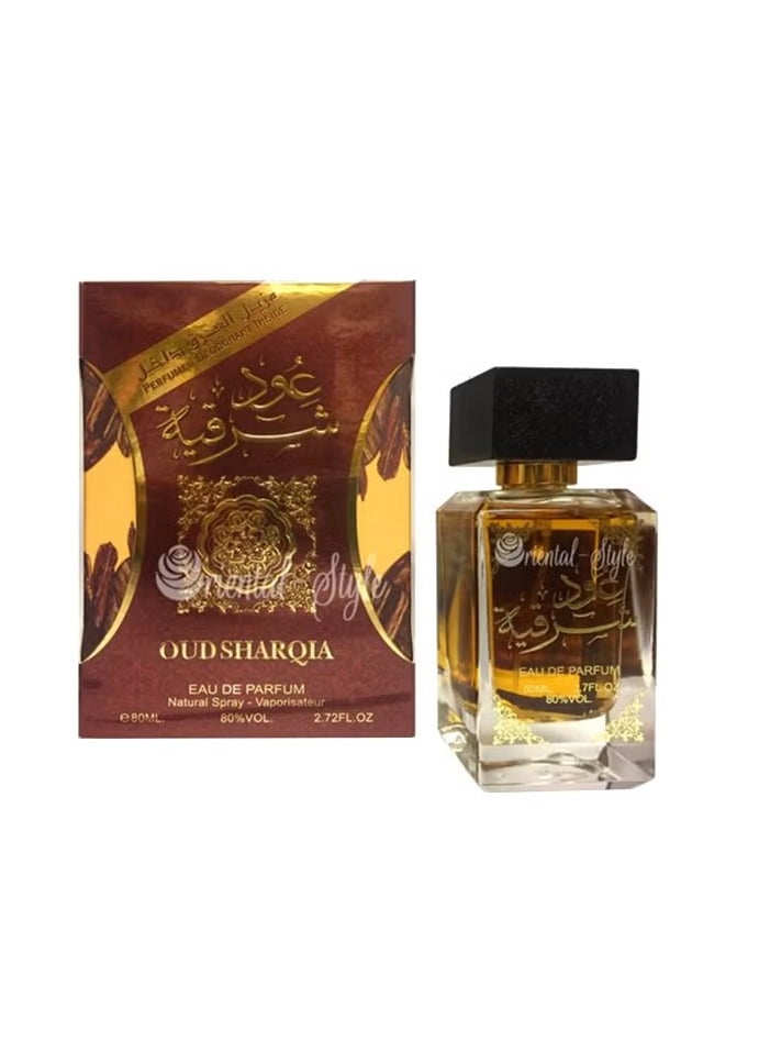 ارض الزعفران - ماء عطر عود شرقية 80ملليلتر - Image 1