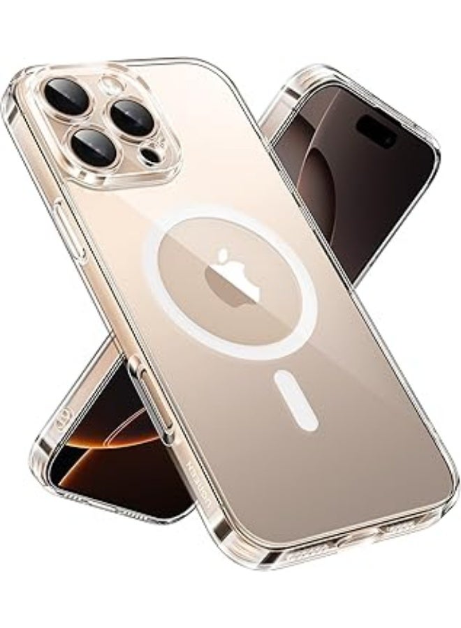 erorex iPhone 16 Pro Max Case MagSafe (MagU), Revolutionary iCrystal Tech Clear Cover, MIL-Grade Protection, Anti-Scratch, Camera Protective, Magnetic Ultra Slim iPhone 16 Pro Max 6.9" Accessories - Image 1