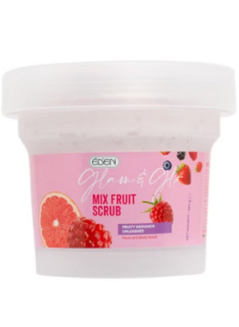 إيدين مقشر جلام آند جلو بالفواكه المختلطة 200 جم
