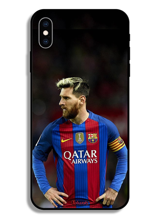 Tolwak Apple iPhone XS Max Protective Case Messi Barcelona - Image 2
