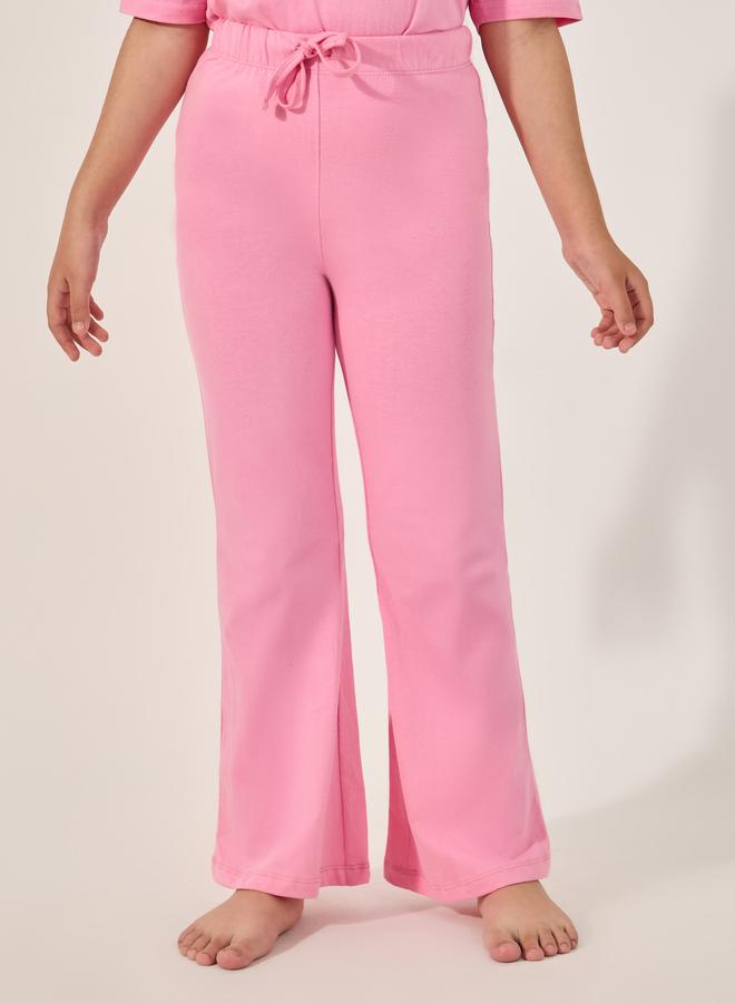 Styli Typography Print T-Shirt and Drawstring Pyjama Set - Image 4