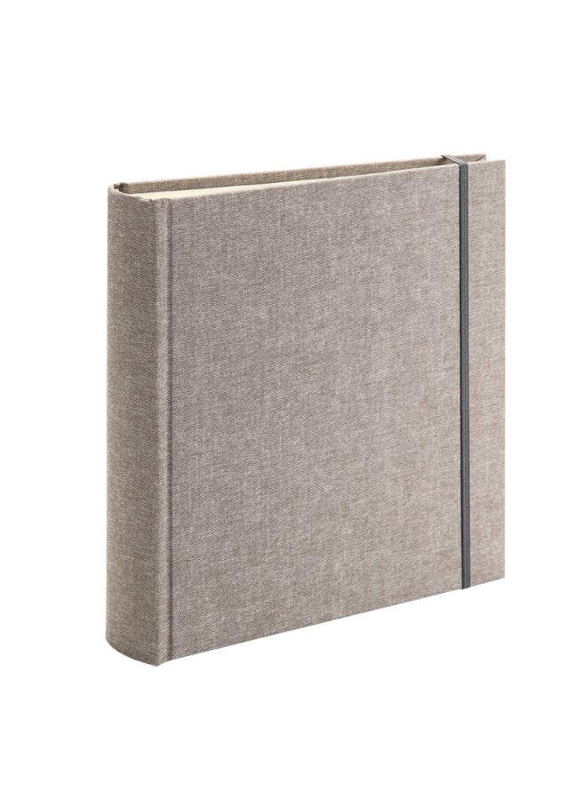 Ncl Zhonglin Pocket Fabric Photo Al, 200 Pages, 6 Inches, Family Photo Book, Brown, Nb-2up6 - Image 1