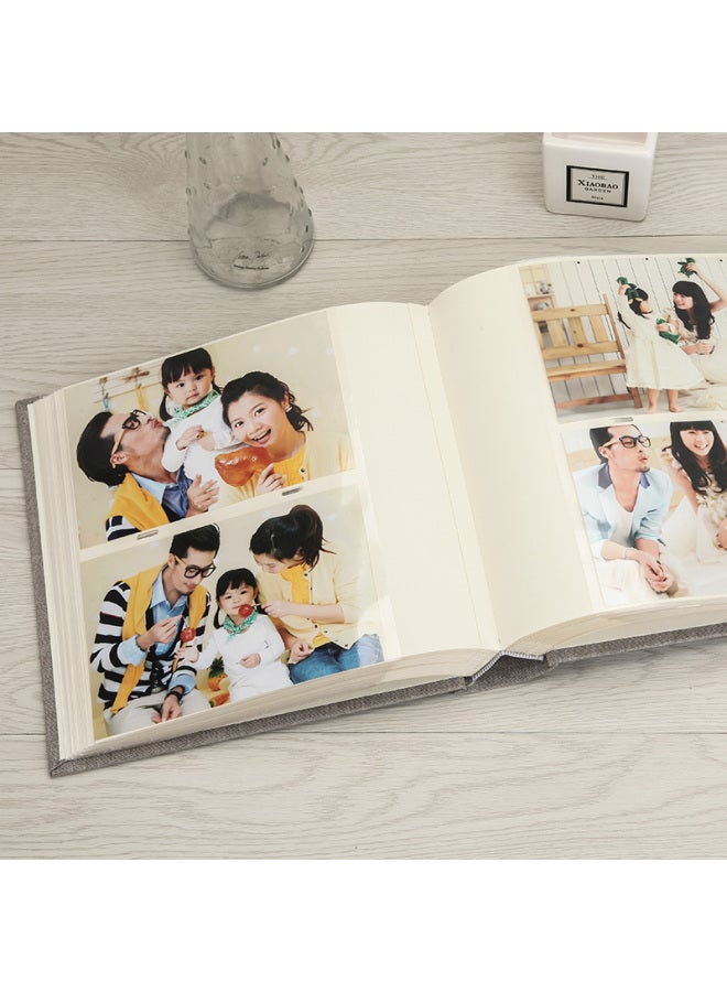 Ncl Zhonglin Pocket Fabric Photo Al, 200 Pages, 6 Inches, Family Photo Book, Brown, Nb-2up6 - Image 5