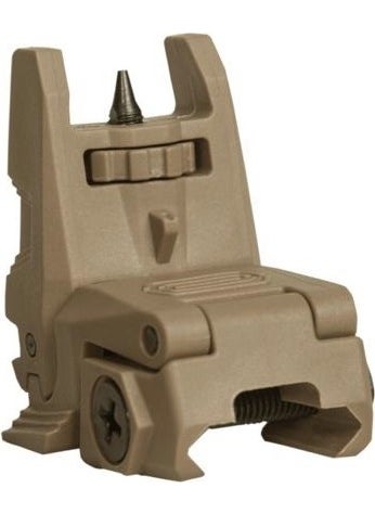 Kraft Desert Color Folding Tactical Rear Sight Set  - Image 1