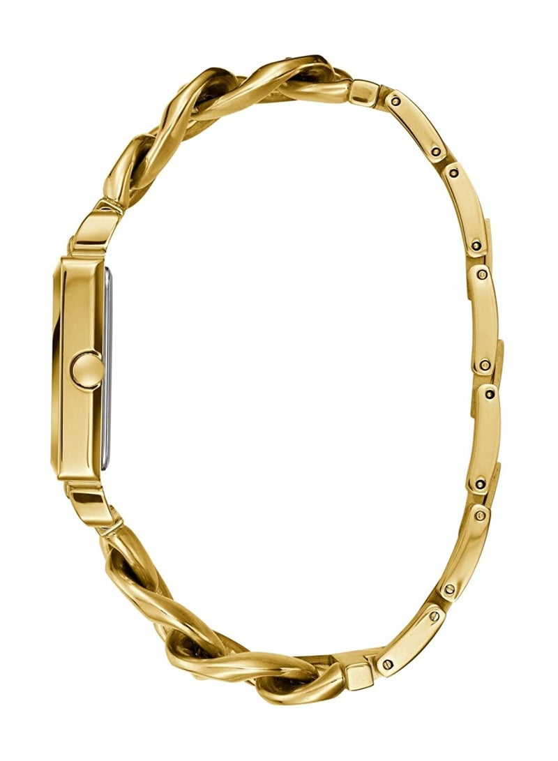 جس ساعة جيس الذهبية ذات المينا المربعة - W1029L2 - Image 3