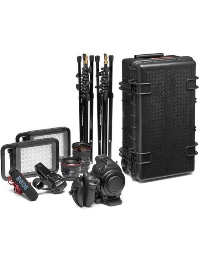Manfrotto Manfrotto ProLight Reloader Tough-55 HighLid Carry-On Camera Rollerbag (Black)  - Image 5
