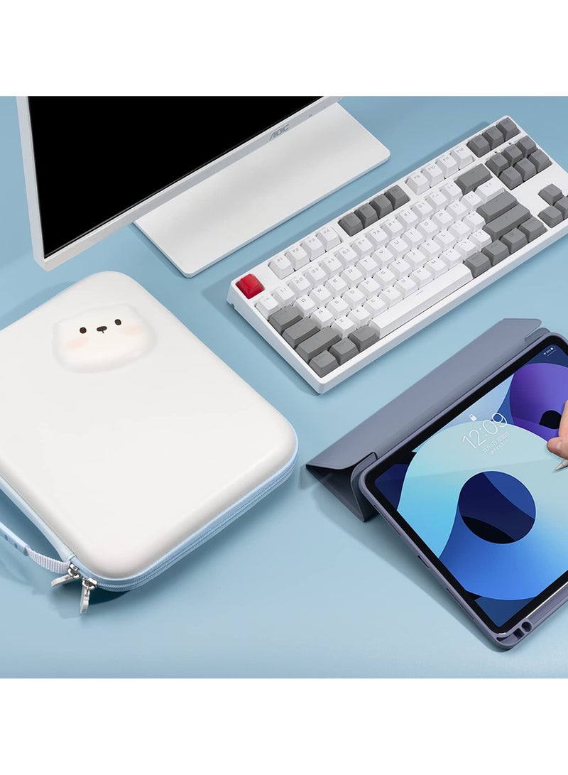 GEEKSHARE Bear 11 Inch Tablet Sleeve Case Compatible With Ipad Pro 2021 2020 2018 Shockproof Case Compatible With Ipad Air4 3 Ipad 2020 2019 Carrying Storage Sleeve Bag With Hand Strap - Image 5