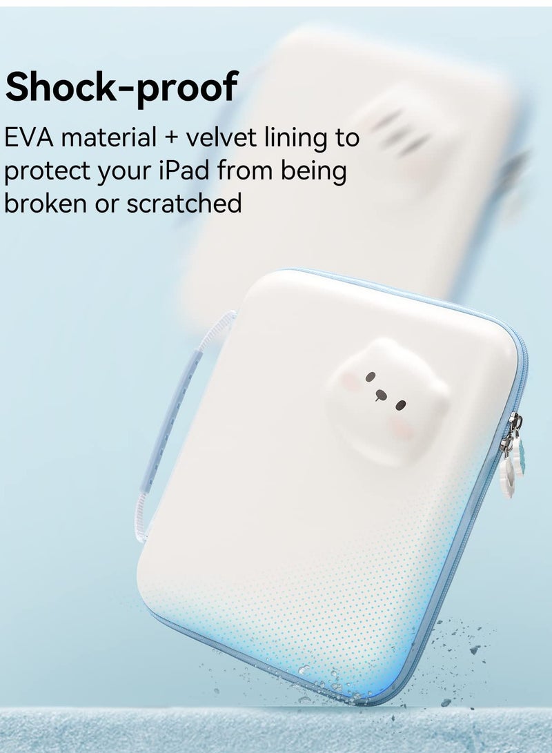 GEEKSHARE Bear 11 Inch Tablet Sleeve Case Compatible With Ipad Pro 2021 2020 2018 Shockproof Case Compatible With Ipad Air4 3 Ipad 2020 2019 Carrying Storage Sleeve Bag With Hand Strap - Image 4