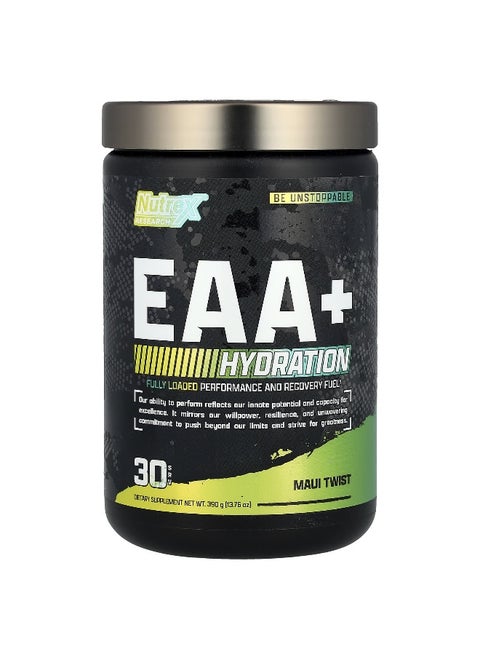 Nutrex Research, EAA+ Hydration, Maui Twist, 13.76 oz (390 g)