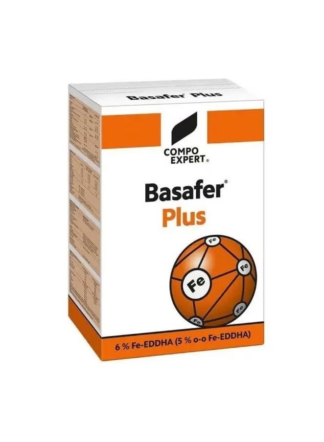 Compo Expert Basafer Plus 6% Fe-EDDHA (5% o-o-Fe) Iron Fertilizer Powder for Plants 1KG - Image 1