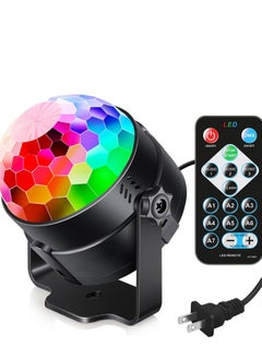 M MIAOYAN Sound-Controlled Party Light Strip with Remote, DJ Lighting, Disco Ball Strobe Stage Light for Home Room Dance Parties, Birthdays, and Karaoke.  - Image 1