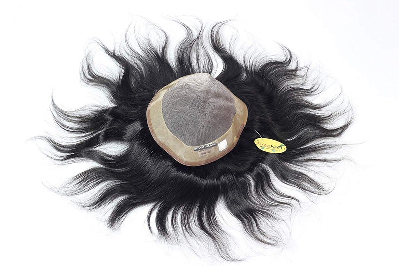 Ritzkart 9x7 Usa Monofilament Hair Patch Toupee for Men multicolor - Image 1