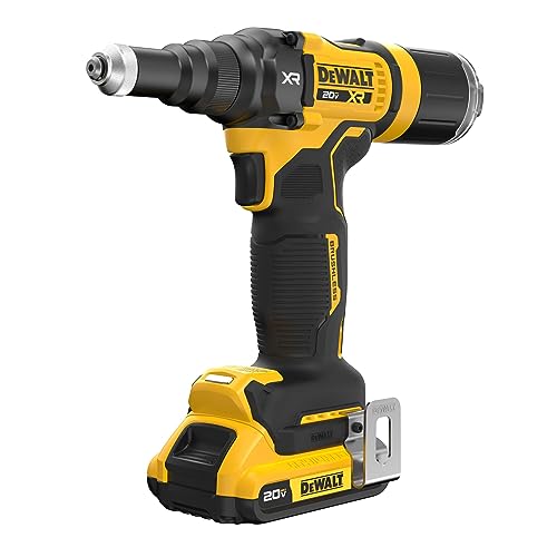 DEWALT 20V MAX XR Cordless Rivet Tool, 3/16", Battery and Charger Included (DCF403D1) - Image 2