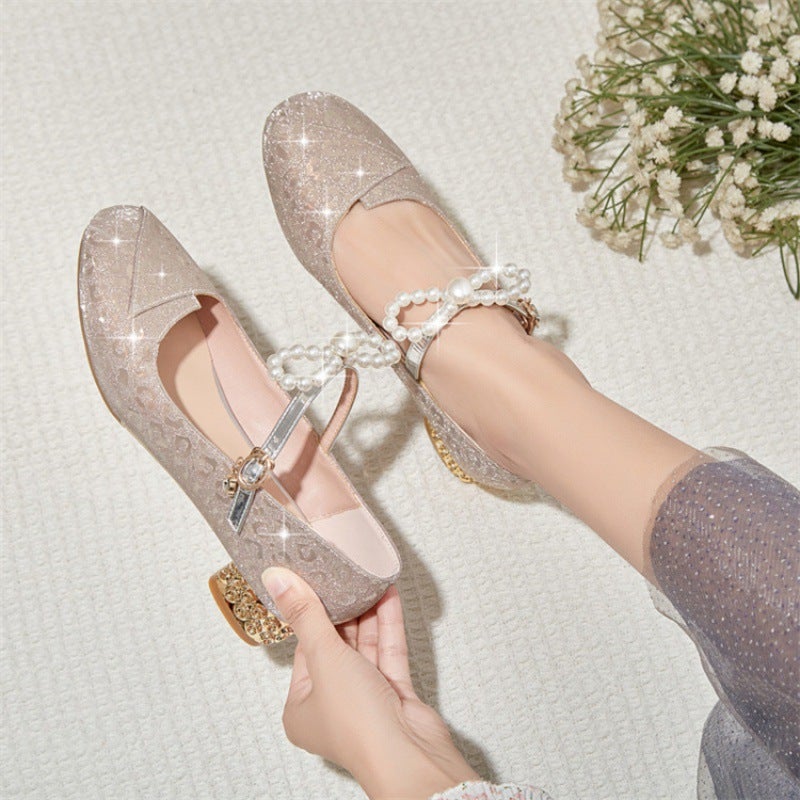 Girls Princess Shoes New Style Shoes For Little Girls Performance Leather Shoes For Middle And Big Children Students 2022 Soft Sole Children'S Single Shoes - Image 5