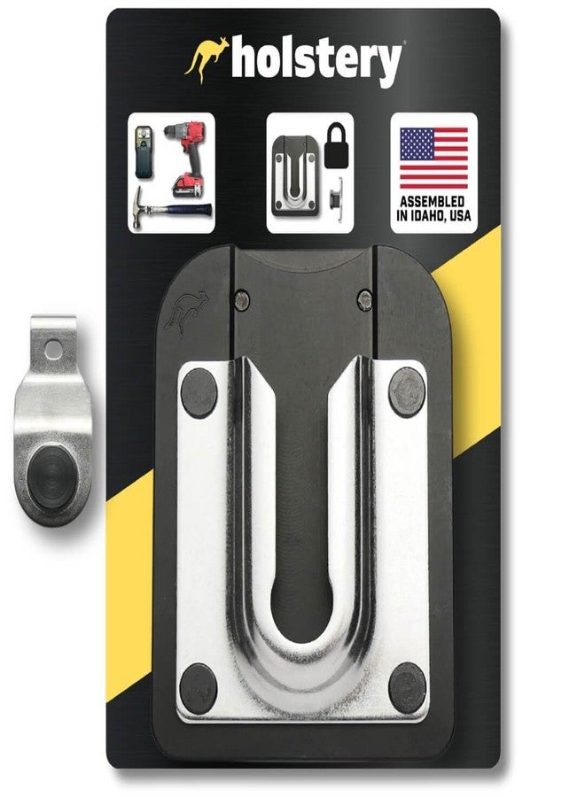 Holstery PinPal Pro | Universal Tool Holster - Gravity Locking Clip-On Tool Belt Holder for Drills, Impacts, and Other Tools (Dewalt Pin Kit) - Image 1